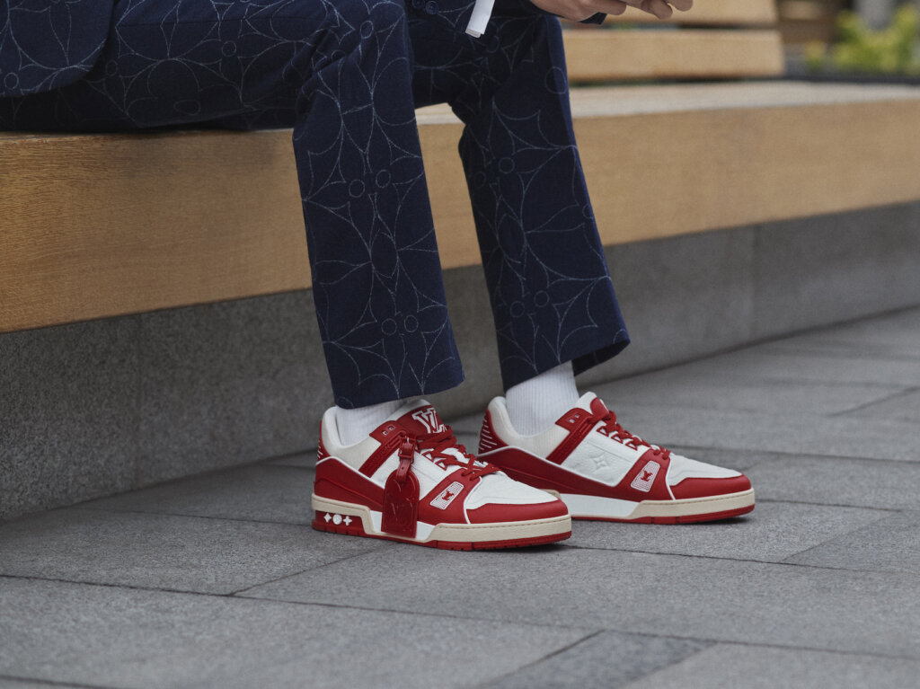 Louis Vuitton I (RED) LV Trainer