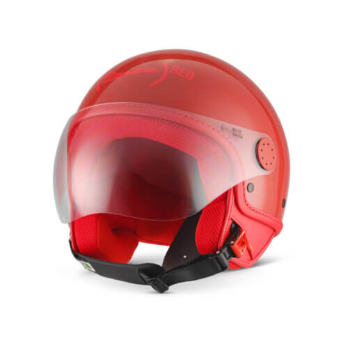 (VESPA)ᴿᴱᴰ Visor Demi-Jet