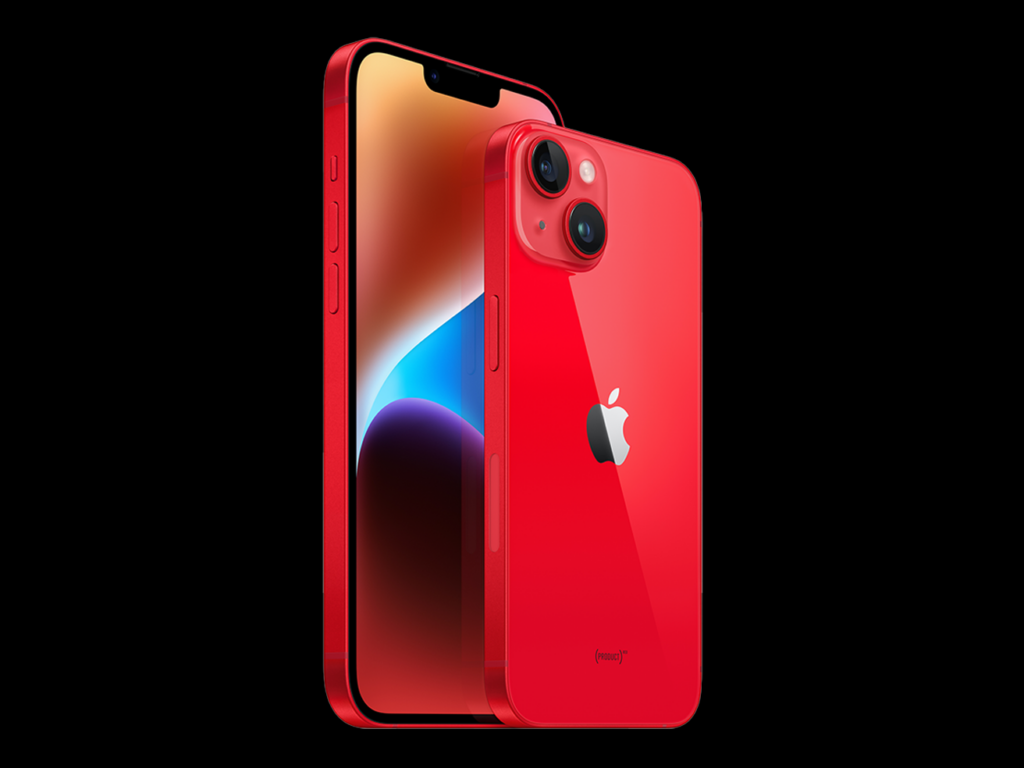 Apple Introduces iPhone 14 (PRODUCT)RED & iPhone 14 Plus (PRODUCT